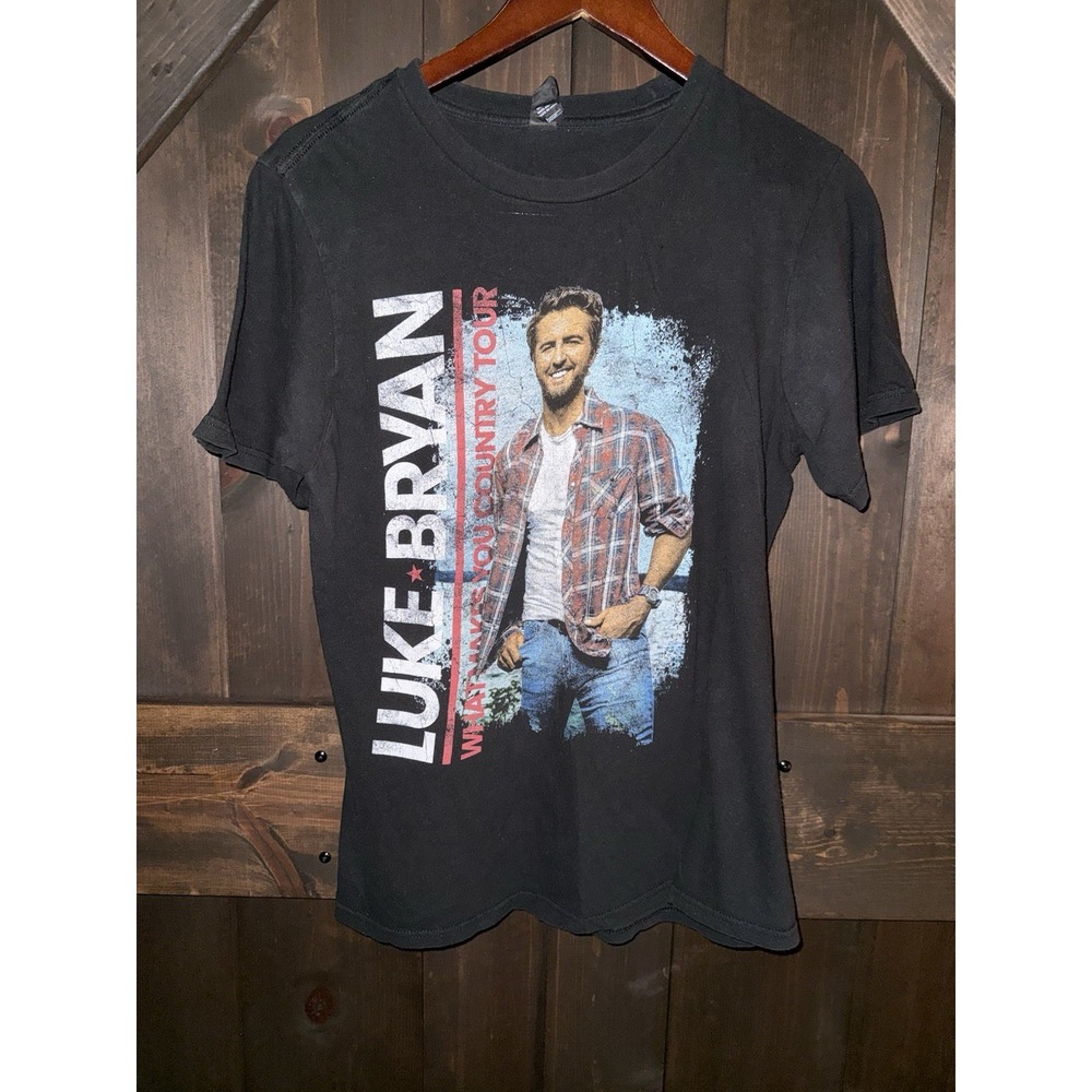 Luke Bryan Men's Small What Makes You Country Tour Concert Music‎ 2018 T-Shirt